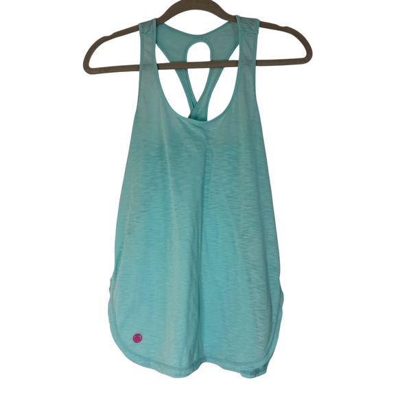 Lilly Pulitzer Tops - Lilly Pulitzer Luxletic Kai Tank in Light Blue Size XS Racerback Activewear